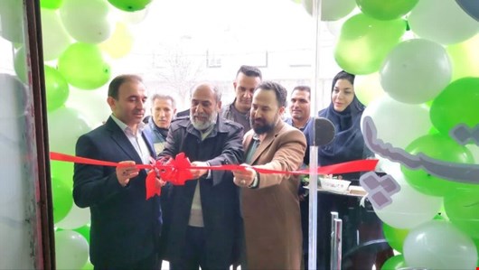 آئین افتتاح باجه بانکی روستایی پست بانک فنوش آباد شهرستان ابهر برگزار شد