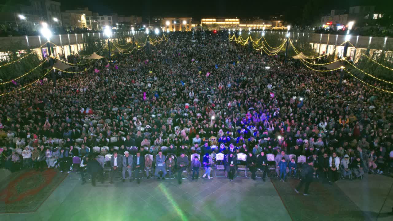 آیین افتتاح پروژه بزرگ سبزه میدان زنجان