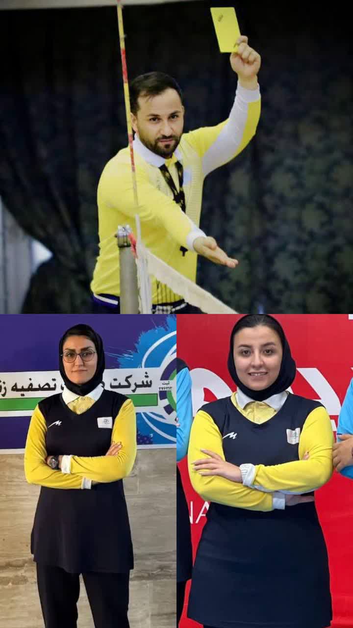 سه داور زنجانی در آزمون ورودی دوره داوری کاندید ملی والیبال پذیرفته شدند