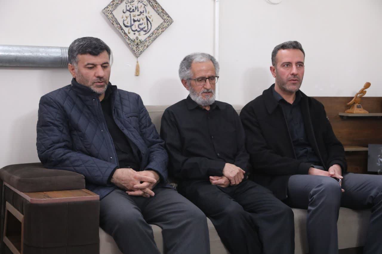 دیدار با خانواده شهید احسان کرمی ، شهید جنگ رمضان   