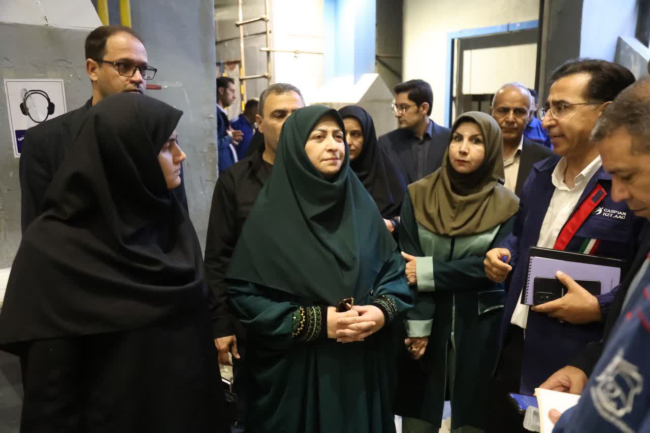 رئیس سازمان حفاظت محیط‌ زیست در نشست تخصصی صنعت سبز در مجتمع کاغذسازی راشا کاسپین زنجان