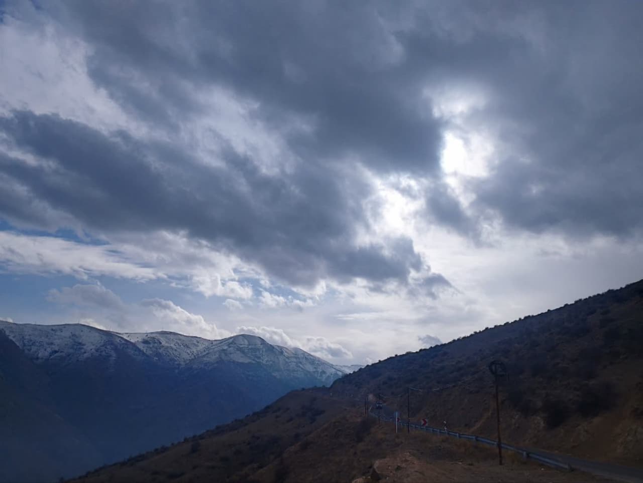  دوم بهمن ماه 1402 ارتفاعات طارم 